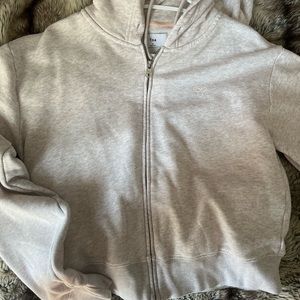 Grey TNA Hoodie